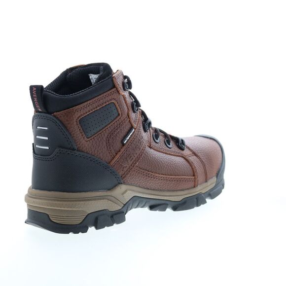 Avenger Mens Ripsaw Carbon Toe Waterproof Brown Boots (NWT) - Picture 7 of 7